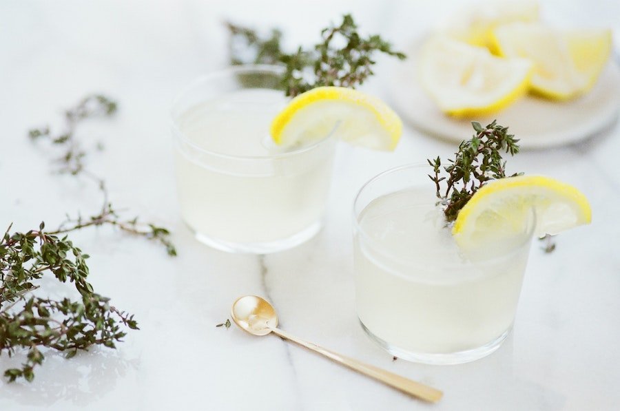 a photo of lemon water and how to speed up your metabolism after 40