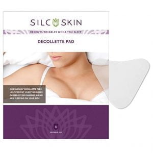 a photo of silc skin decolette pads and 8 awesome products to get rid of chest wrinkles naturally 