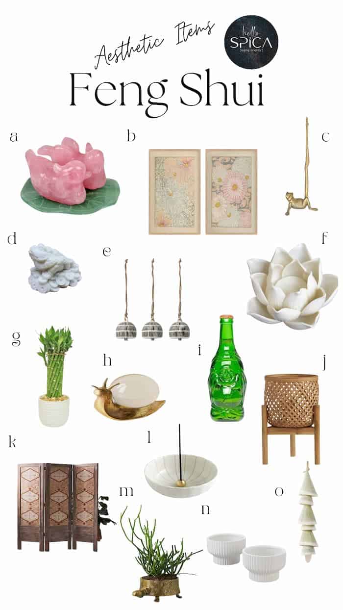 cool products for feng shui home decorating 