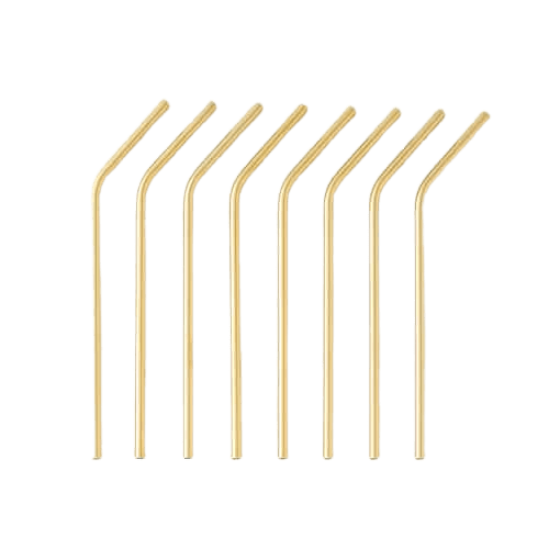 Gold Stainless Straw