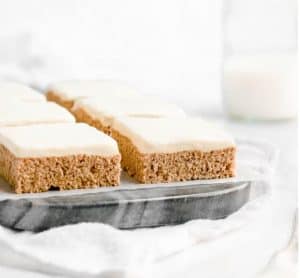 a photo of healthy cinnamon cookie bars and 11 Healthy Dessert recipes you should try