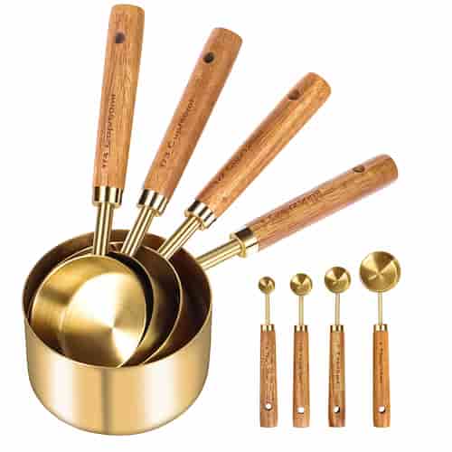 Measuring Cups Set and Measuring Spoons